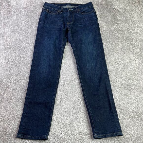Abercrombie & Fitch Jeans Men's 29X28.5* Blue Skinny Dark Wash Denim Langdon - Picture 1 of 12